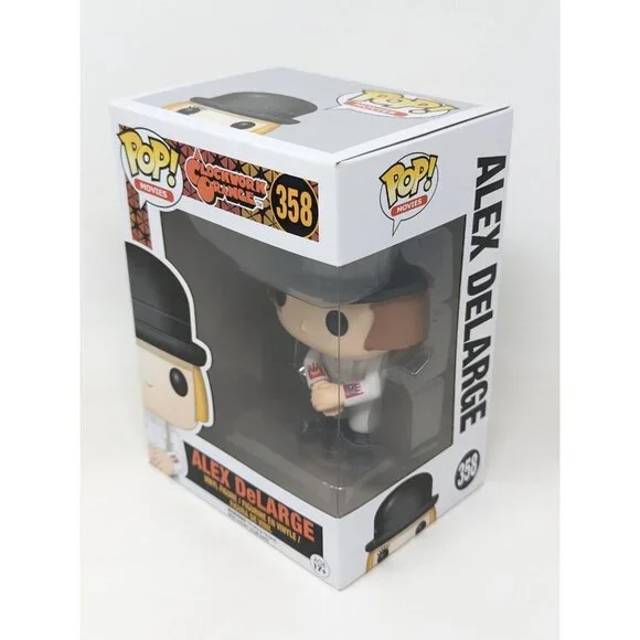Funko Pop! Movies A CLOCKWORK ORANGE Alex DeLarge #358 Vinyl Figure w/ Protector